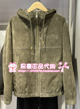 杰克琼斯连帽机车风多口袋猪皮皮衣 226110012 E06 6905571339211