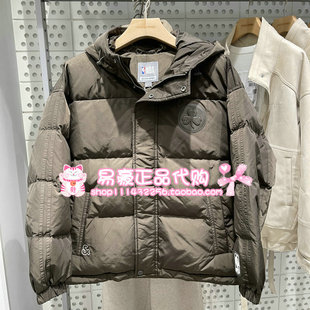 E06 225412026 杰克琼斯NBA联名款 凯尔特人队宽松连帽羽绒服