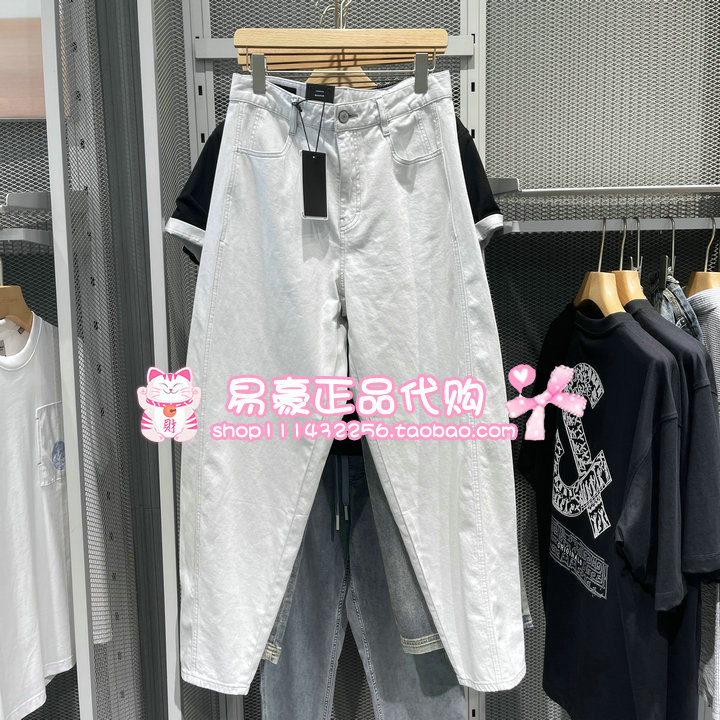 杰克琼斯舒适超廓形潮流时尚牛仔裤 225332115 A01 225332089 A01