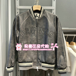 E40 226110001 6905571335107 机车风羊皮夹克立领 杰克琼斯男时尚