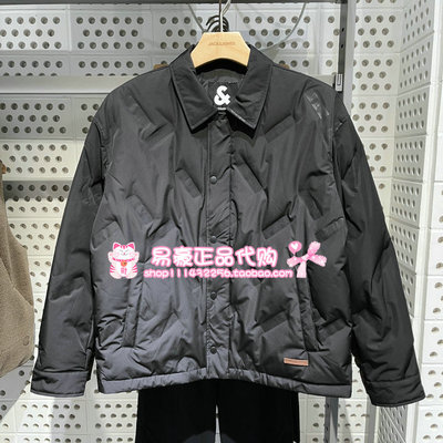 杰克琼斯字母压痕潮百搭休闲羽绒服 224423015 E43 6905571193981