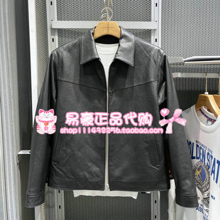 6905571303991 E40 杰克琼斯男装 2025年皮衣质感羊皮革225428001