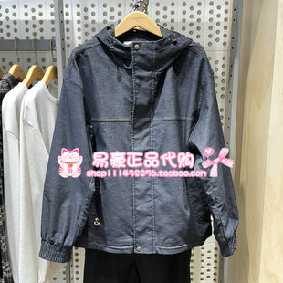 E41 225321107 6905571291632 连帽夹克外套男 杰克琼斯宽松开衫