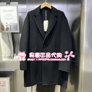 杰克琼斯中长款羊毛骆驼绒毛呢大衣 226427005 E40 6905571402717