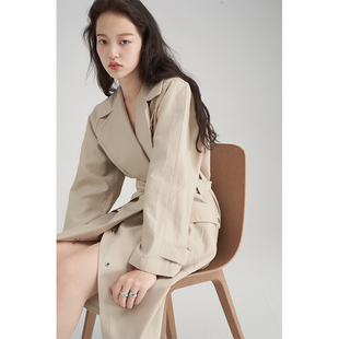 风衣外套女 Rowi獨家可优雅气质时髦巴黎4色 清仓 2折起