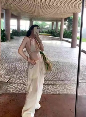 Rowi 自然纹理棉爱心摩登散步裤春夏女休闲裤舒适直筒长裤