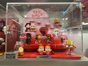 全新已拆确款泡泡玛特crybaby盲盒摆件手办潮玩爱神眼泪偷心大盗