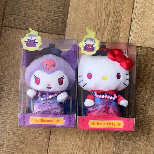 全新港澳711便利店限定僵尸酷洛米hellokitty毛绒公仔挂件玩偶