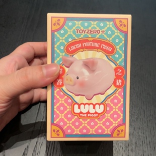 全新广州永庆坊快闪限定lulu猪罐头猪解答之猪系列盲盒摆件可爱
