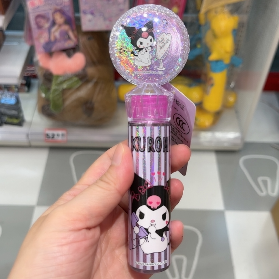 全新库洛米大耳狗美乐蒂玉桂狗儿童玩具可爱卡通泡泡棒玩具