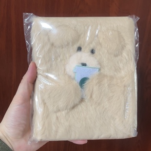 全新星巴克专星送熊店长毛绒笔记本记事本日记本可爱卡通正品周边