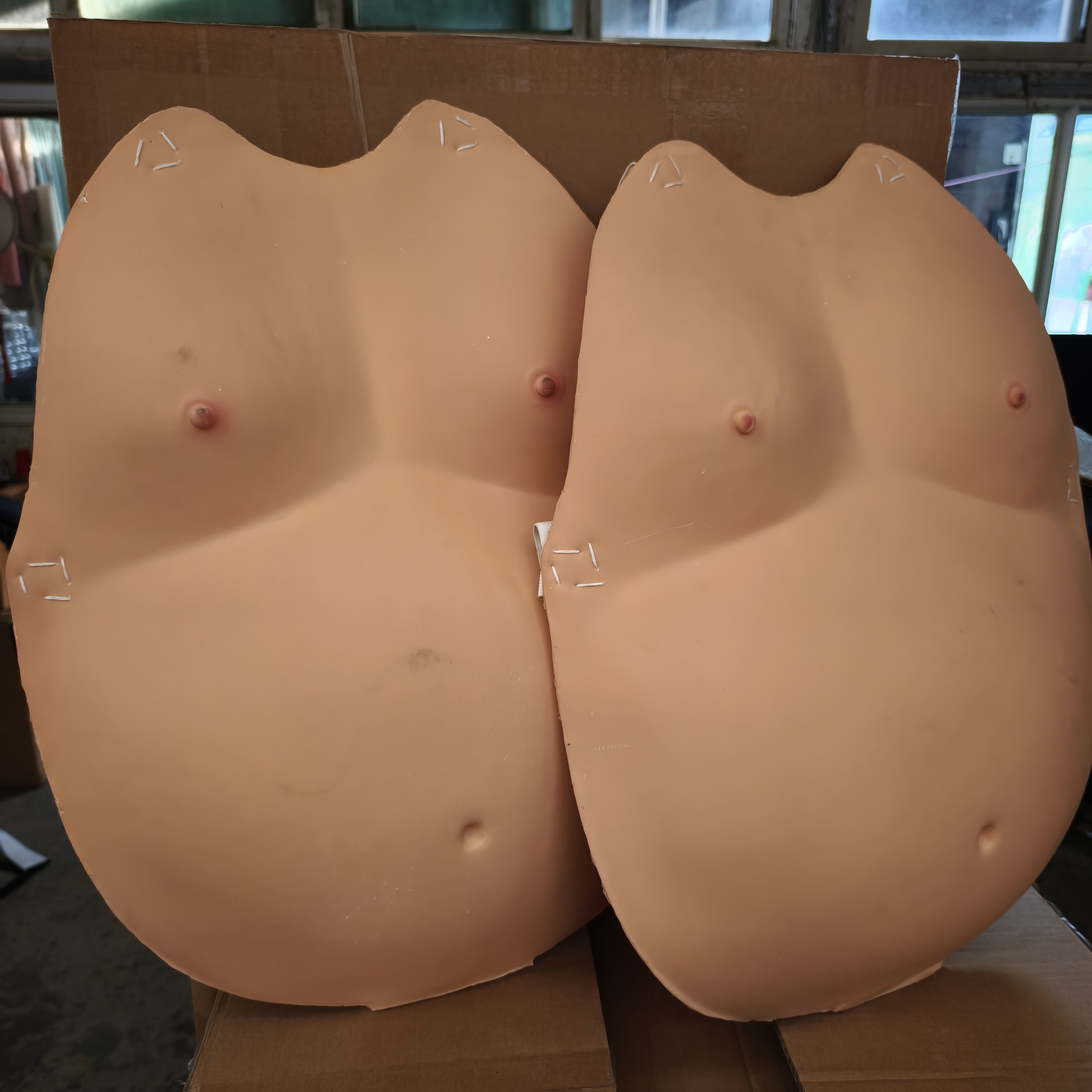 猪八戒假肚子乳胶大肚皮西游记弥民族服装/舞台装