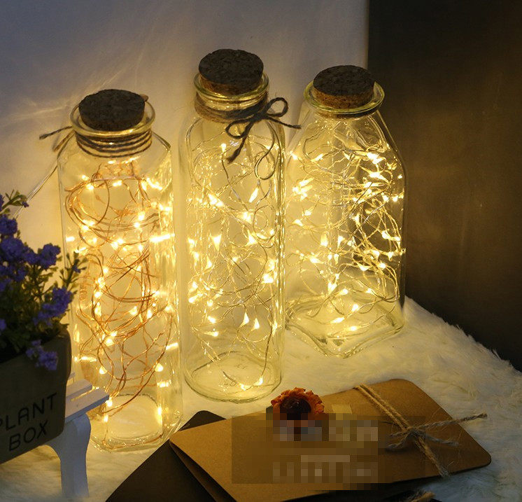 LED节日宿舍玻璃瓶小灯泡
