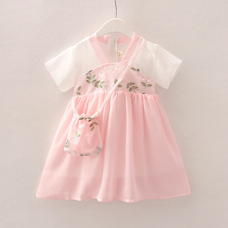 夏季刺绣仙女飘逸复古雪纺汉服