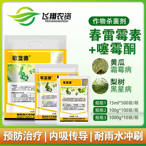 蓝德8%噻霉酮15g细菌性角斑病