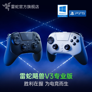 Razer雷蛇飓兽V3专业版 无线双模对称TMR摇杆适配PlayStation主机电脑黑神话悟空RPG格斗竞技游戏手柄