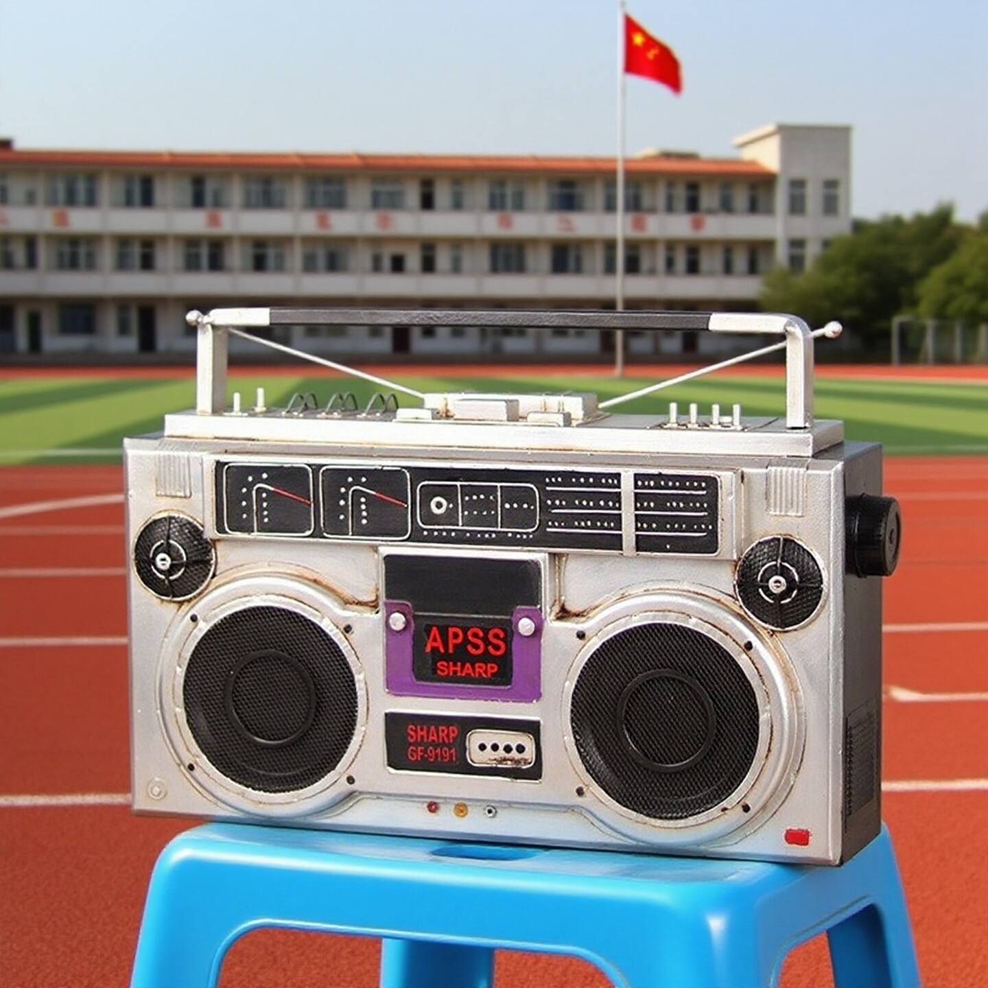 8090年代收音机模型道具磁带卡带录音机摆件老式古董上海老物件