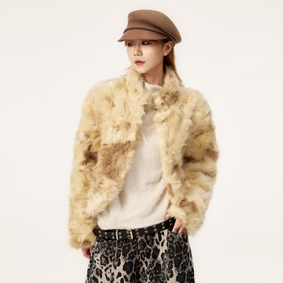 经济上行美！中古感复古皮草