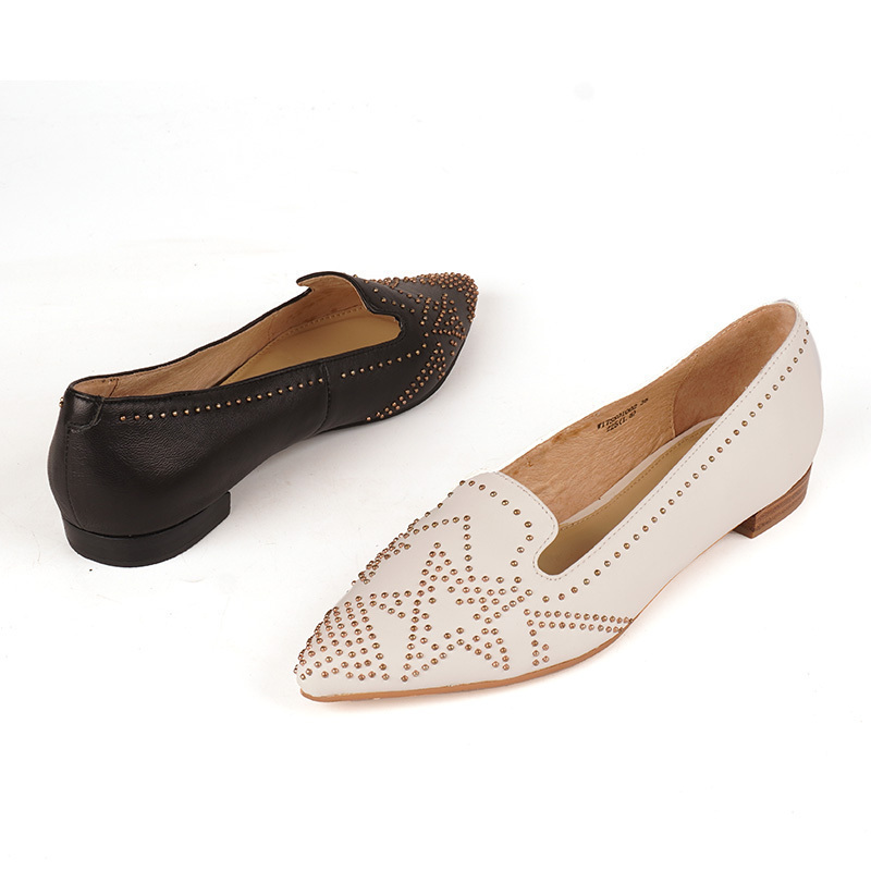 SOAMIU品牌鞋朋克铆钉真皮