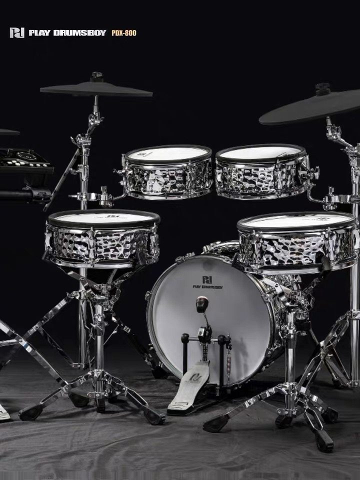 韩国 PD电子鼓 PDX800 大鼓皮  白色敲击面  黑色商标面