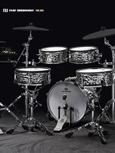 韩国 PD电子鼓 PDX800 大鼓皮 白色敲击面 黑色商标面