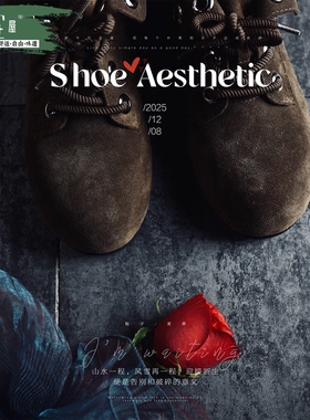 反绒皮扁圆头短靴女秋冬磨砂系带休闲面包鞋复古大头马丁靴253026