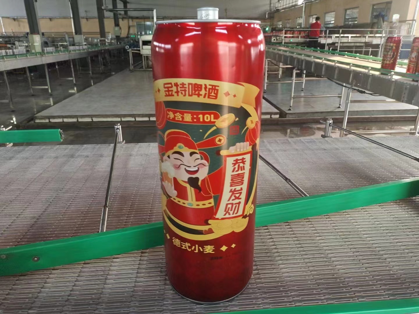 青岛金特大桶原浆啤酒10升桶装20斤扎啤全麦精酿白啤黄啤鲜啤直发