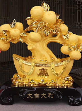 招财葫芦客厅生肖龙摆件新年装饰