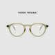 日本YUICHI TOYAMA外山雄一透明绿色板材眼镜框男女潮复古日系风