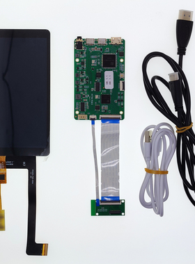 5.5寸触摸显示屏 1080x1920 LCD 带HDMI转接板MIPI屏幕驱动板套件