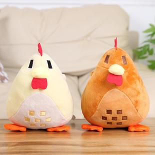 新品星露谷物语小鸡抱枕公仔StardewValley游戏周边毛绒玩具玩偶