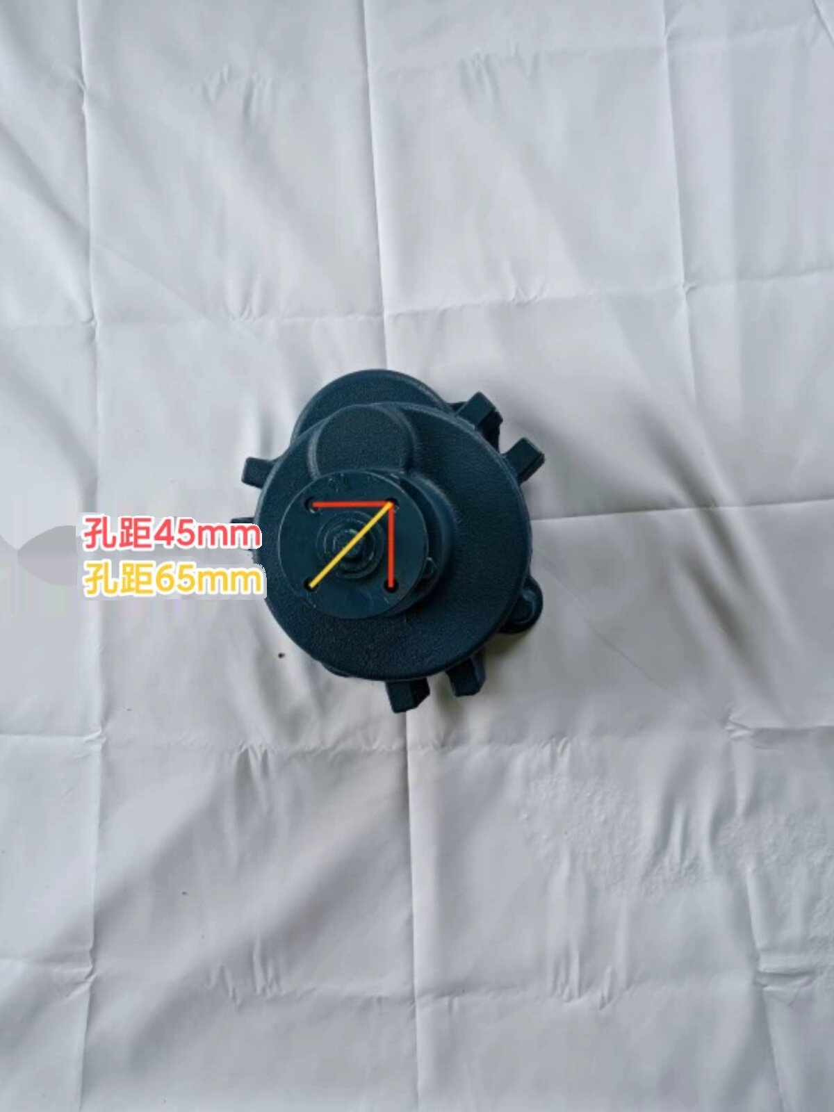 顺德款农机二厂款叶轮式增氧机波箱齿轮箱0.75-1.5kw增氧机配件