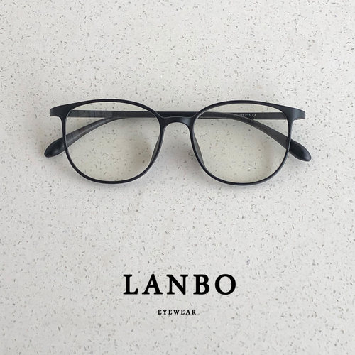 新款复古文艺椭圆形6.7g近视眼镜