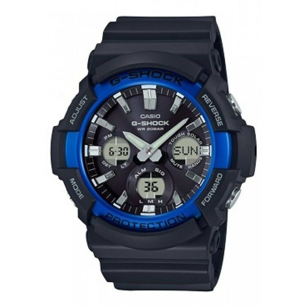 Casio CASIO G-Shock man solar energy blue black resin 52mm watch GAS100B-1A2in the Wristwatch , Japan Korea Watch category - from Buy2taobao.com to provide professional Taobao agent buy service