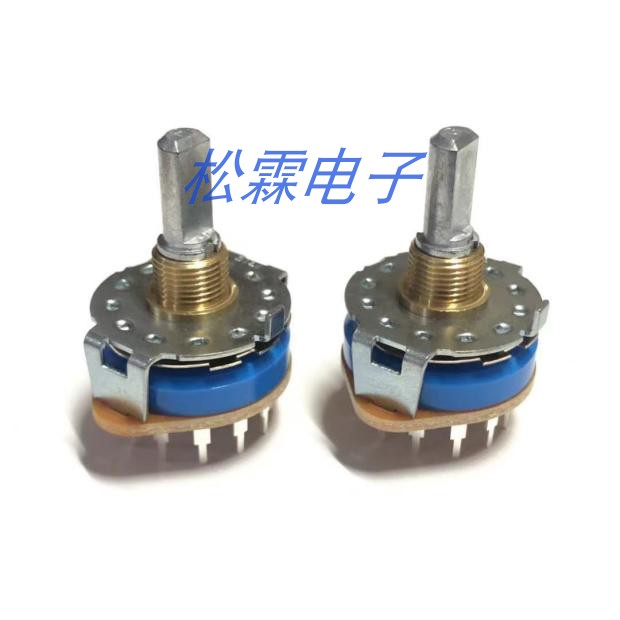 日本ALPS 波段旋转开关 SRRM264300 功放音箱音量调节6档控制