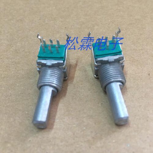 日本ALPS RK09型双联金属轴电位器音量功放调节 A10K B10K A20K