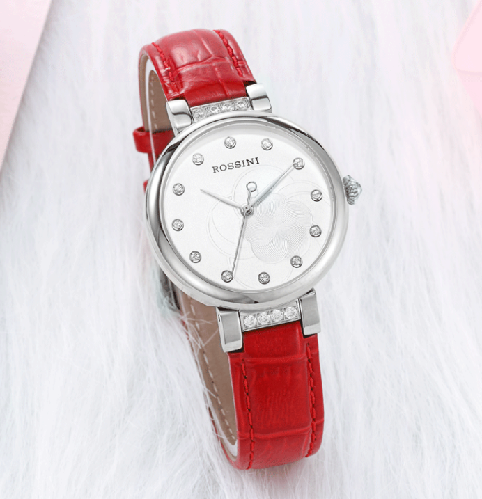 原厂直接发货rossini罗西尼516732w01a时尚石英防水女表全国联保