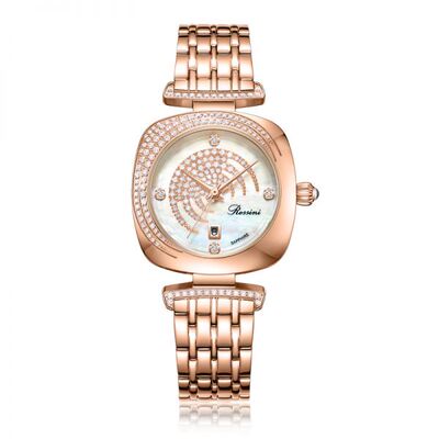 罗西尼表5928G01A孔雀开屏手表时尚手链女表全国联保