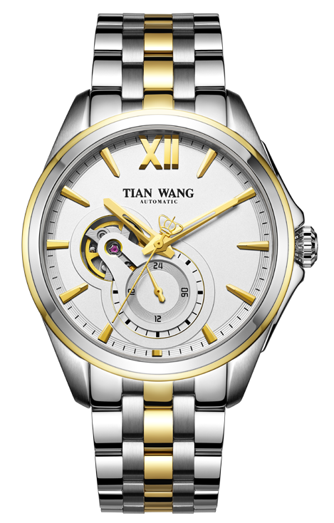 专柜直发天王表gg5978t.d.t.w传奇系列18k金自动机械男表全国联保