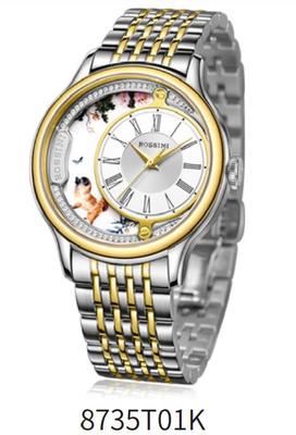 罗西尼表8735T01K十二生肖手表狗肖自动机械男表原厂正品全国联保