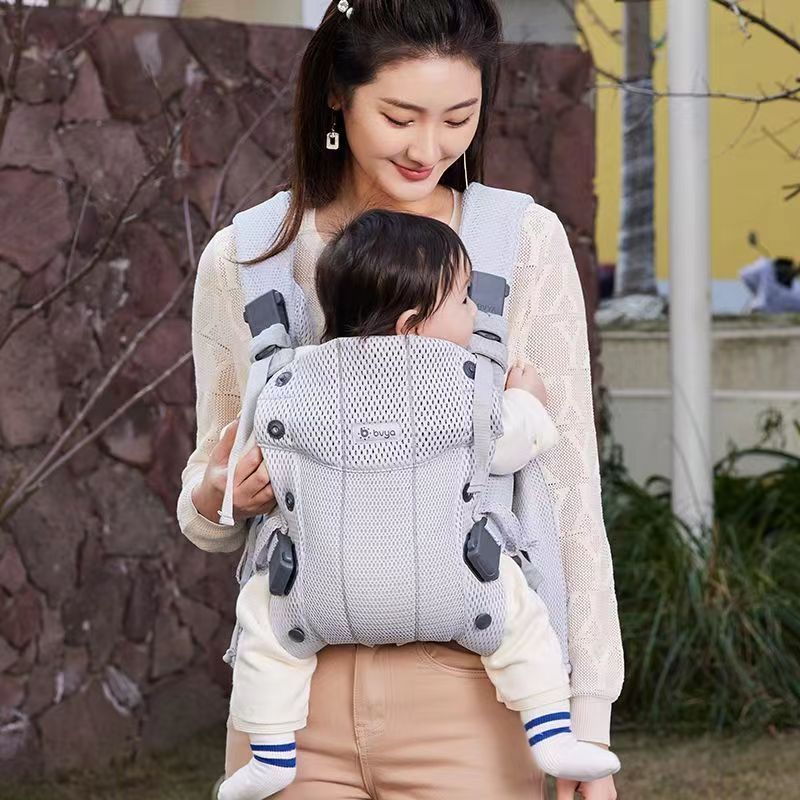 bvya比威亚Free婴儿背带前抱式轻便透气抱娃神器解放双手