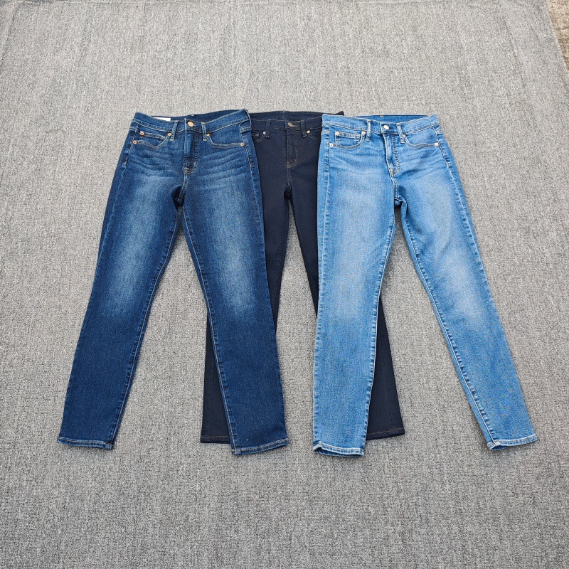 胖MM牛仔裤显瘦高腰提臀小脚裤