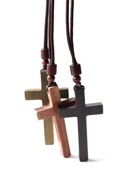 黑檀绳链男女通用手工项链