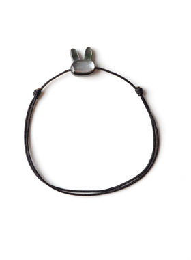 男女通用贝壳兔国风编织手绳