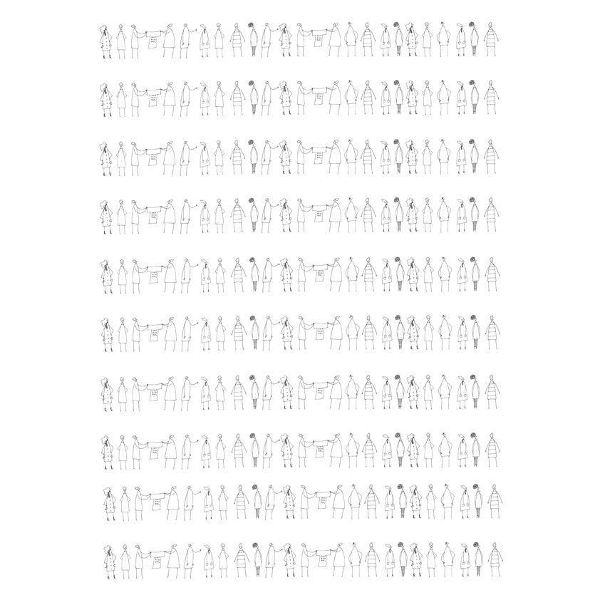 【未裁剪】盐系点缀 自制手机壳滴胶手帐贴纸A4和纸不干胶打印