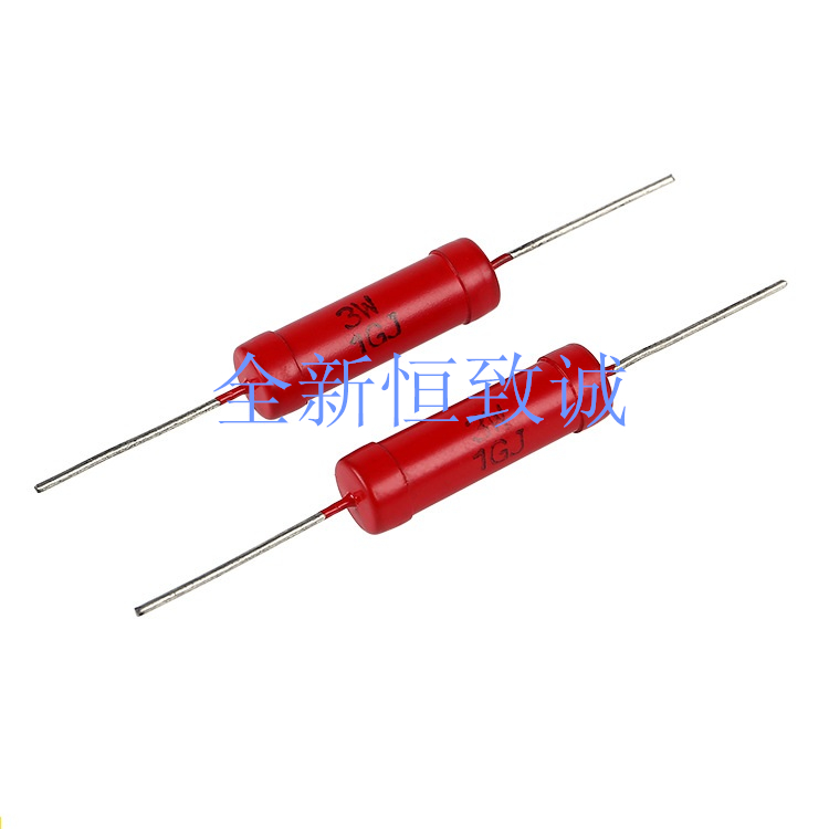 3W250K 高压釉膜电阻器 大红袍电阻 无感高精度 RI80 3W250KJ