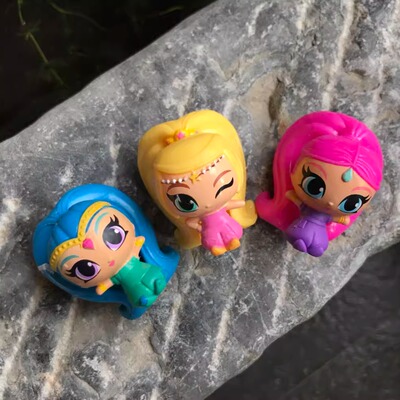 现货MASHEMS 捏捏乐软胶Shimmer and Shine愿望精灵亮亮和晶晶