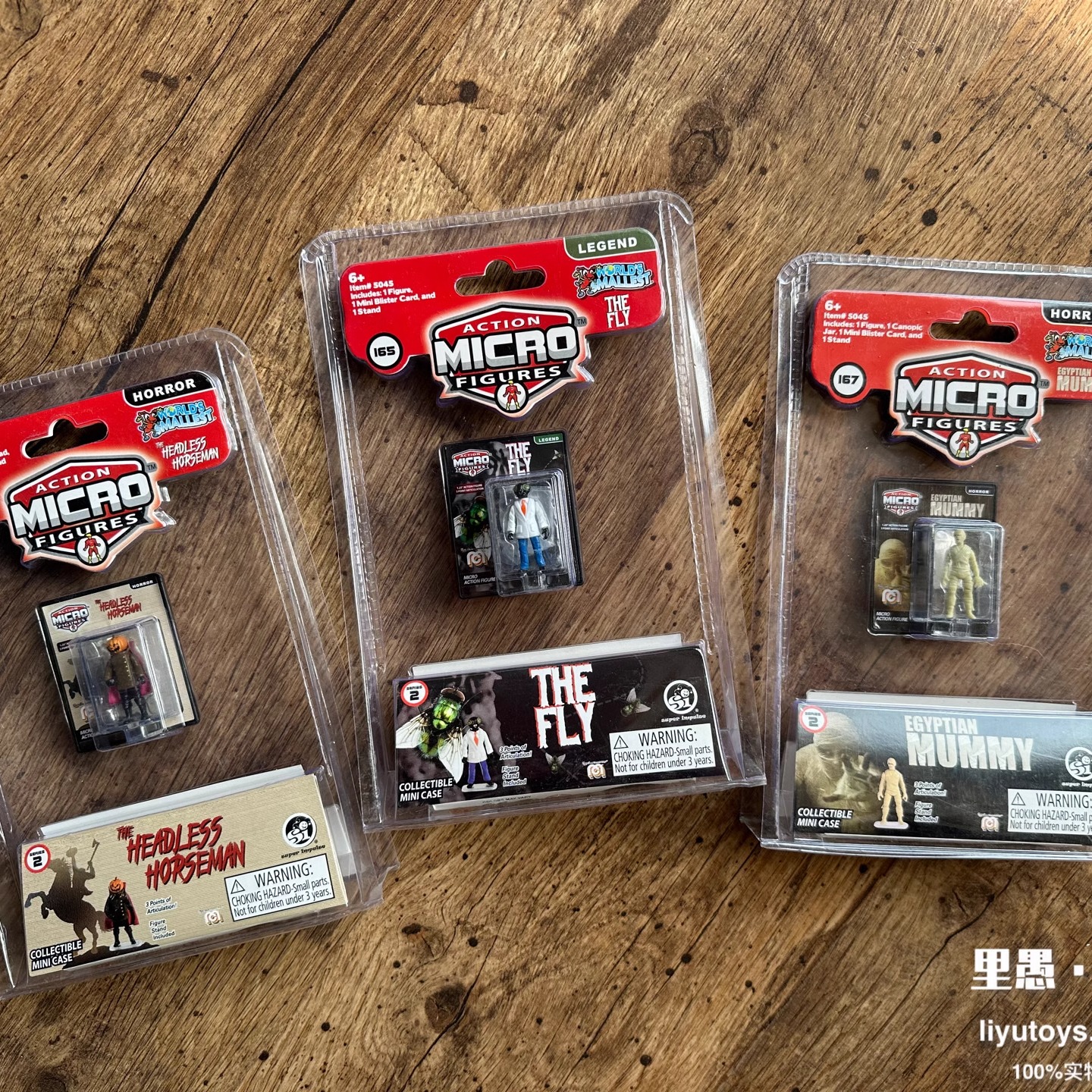 微缩玩具挂卡收藏恐怖