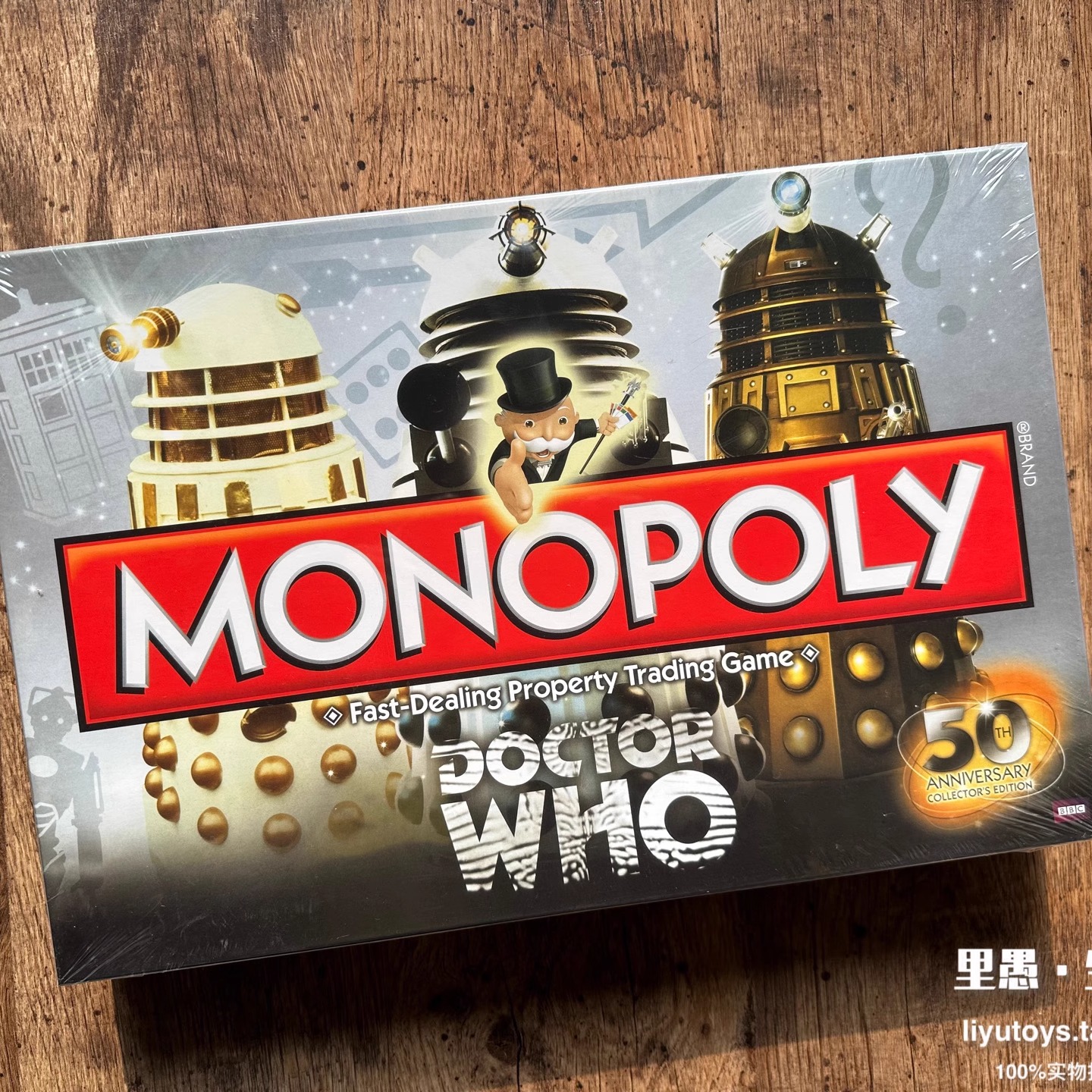 大家一起玩～Doctor Who Monopoly神秘博士大富翁桌游亲子玩具
