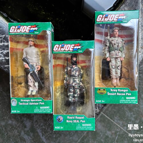 2003年gijoe特种部队兵人笔摆件
